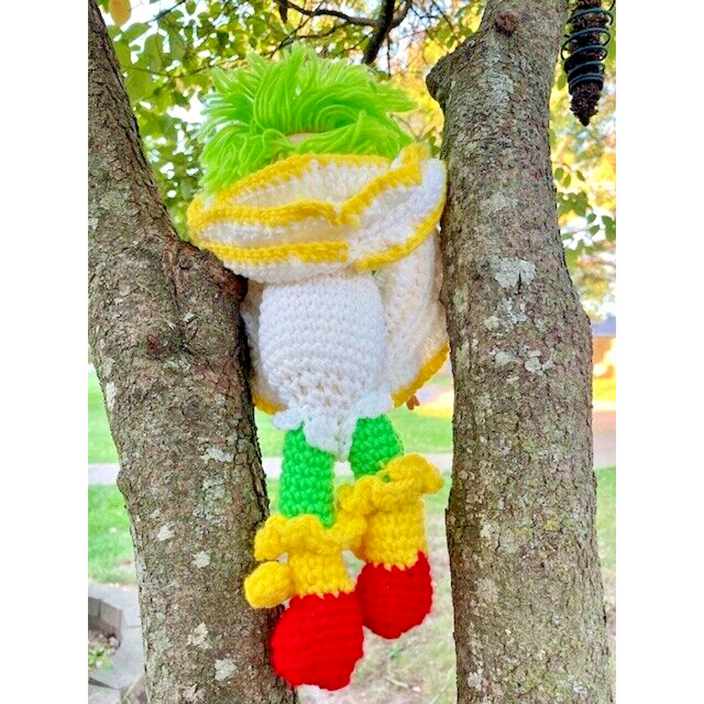 Vintage Ice Cream Doll Crochet Hand Knitted Crafted RARE - Picture 4 of 7